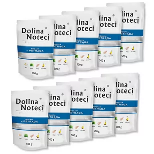 Dolina Noteci Premium Karma Pstrąg 500g - ZESTAW 10 SZTUK - Mokra karma dla psów - miniaturka - grafika 1