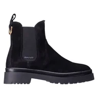 Botki damskie - Damskie Sztyblety GANT ALIGREY 29553763-G00 – Czarny - miniaturka - grafika 1