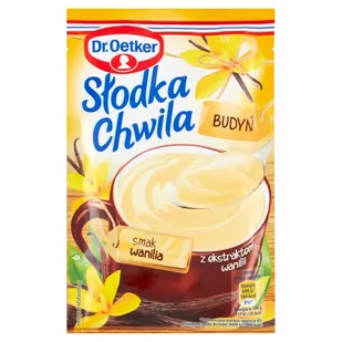 Dr. Oetker Słodka Chwila Budyń smak wanilia 43 g - Budyń - miniaturka - grafika 1