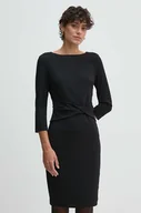 Sukienki - Calvin Klein sukienka kolor czarny mini dopasowana K20K207470 - miniaturka - grafika 1
