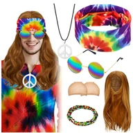 Stroje karnawałowe - Akcesoria Do Kostiumu Hipisa - miniaturka - grafika 1