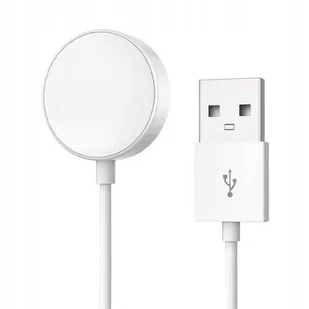 Blavec Kabel Magnetyczny Do Smartwatcha W17 Biały - Akcesoria do smartwatchy - miniaturka - grafika 1