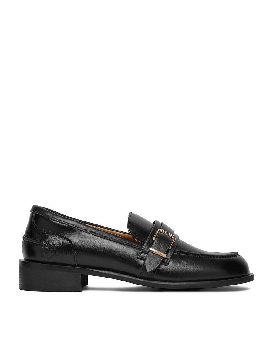 Mexx Loafersy Damskie Czarny MEXX-EO-WS1164-01 Czarny