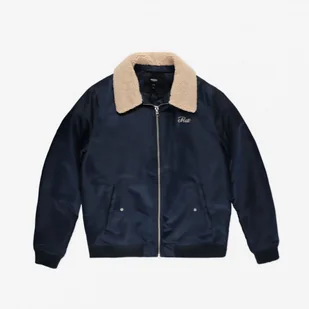 Męska kurtka przejściowa bomberka Prosto Bomber Jacket - granatowa - PROSTO - Kurtki męskie - miniaturka - grafika 1