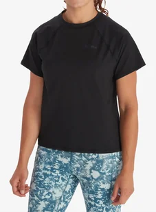 Koszulka damska Marmot Windridge S/S - black - Czapki damskie - miniaturka - grafika 1