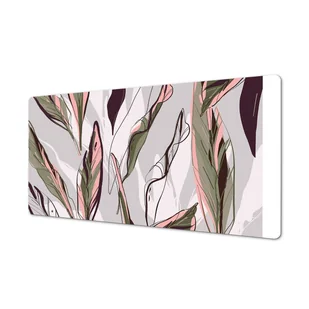Do pokoju mata ochrona blatu Kobiece listki linie, ArtprintCave - Podkładki na biurko - miniaturka - grafika 1