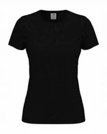 Koszulki i topy damskie - Koszulka damska T-shirt damski Stedman ST2620 Classic-T Organic Black L - miniaturka - grafika 1