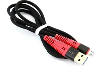 Kable komputerowe i do monitorów - KK21N KABEL MICRO USB 1M QUICK CHARGE nylonowy oplot - miniaturka - grafika 1