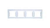 Klawisze i ramki - Schneider Electric Schneider Sedna szary ramka 4 SDN5800733 - miniaturka - grafika 1