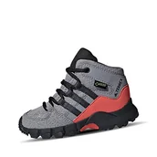 Buty dla chłopców - adidas Buty dziecięce Terrex Mid GTX I unisex, Szary Gritre Carbon Esctra 000, 35.5 EU - miniaturka - grafika 1