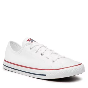 Converse Trampki Ctas Dainty Ox 564981C White/Red/Blue - Trampki damskie - miniaturka - grafika 1