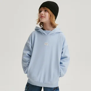 Reserved - Bluza oversize - Niebieski - Bluzy dla chłopców - miniaturka - grafika 1