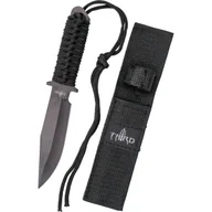 Noże - Nóż myśliwski Amont Decor Habitat - nóż taktyczny czarny nylon TH-H0600 - miniaturka - grafika 1