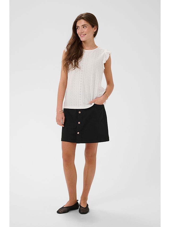 Cream Top w kolorze białym