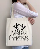 Torby i wózki na zakupy - świąteczna torba eko - miniaturka - grafika 1