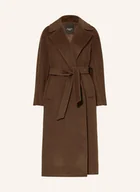 Płaszcze damskie - Weekend Max Mara Płaszcz Tempera braun - miniaturka - grafika 1