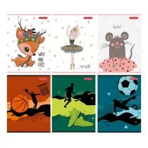 Herlitz Zeszyt A5 Cute/Games&Sport linia 32 kartki - Zeszyty szkolne - miniaturka - grafika 1