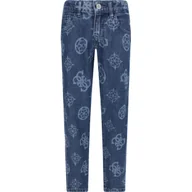 Spodnie sportowe damskie - Guess Jeansy | Regular Fit - miniaturka - grafika 1