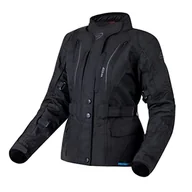 Odzież motocyklowa - Ozone Sahara Lady Textile kurtka motocyklowa dla kobiet, łokcie, ochraniacze na ramiona, membrana Reissa, 10 kanałów wentylacyjnych, elementy odblaskowe, kieszenie - miniaturka - grafika 1