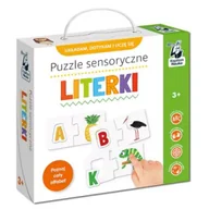 Układanki dla dzieci - Puzzle sensoryczne. Literki. Kapitan Nauka Edgard - miniaturka - grafika 1
