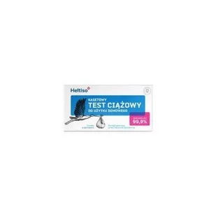 PASO-TRADING HELTISO Test ciążowy kasetowy, 1szt. - Testy ciążowe i diagnostyczne - miniaturka - grafika 1