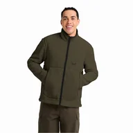 Kurtki męskie - Męska bluza polarowa Jack Wolfskin STONE LITE JKT M obsidian moss - M - miniaturka - grafika 1