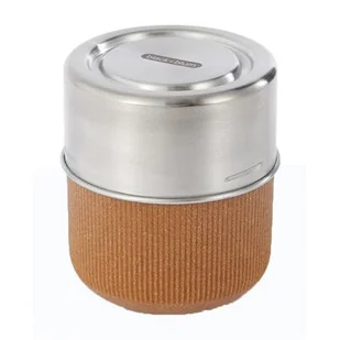 black+blum LUNCH BOWL POJEMNIK NA LUNCH 0,45L SREBRNY MIGDAŁOWY TWORZYWO SZTUCZNE STAL NIERDZEWNA SZKŁO b3GR-LB-S014 - Lunch boxy - miniaturka - grafika 1