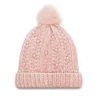 Czapki dla dzieci - Czapka Guess J3BZ05 Z39H0 Różowy - miniaturka - grafika 1