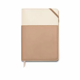 Notatnik "Soft Pocket Journal" - Ivory & Taupe | Designworks Ink - Notesy i bloczki - miniaturka - grafika 1