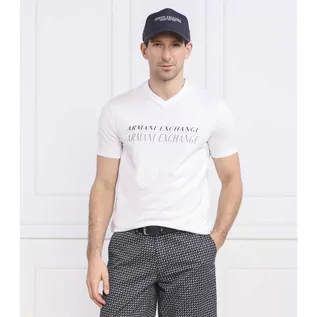 Koszulki męskie - Armani Exchange T-shirt | Slim Fit - grafika 1