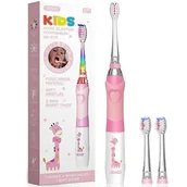 Szczoteczki do zębów dla dzieci - Szczoteczka soniczna do zębów Seago SG-977 ( różowa) - miniaturka - grafika 1