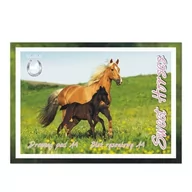 Szkolne artykuły papiernicze - Starpak Sweet Horses Konie Blok Rysunkowy A4, 20 kartek 299163 - miniaturka - grafika 1