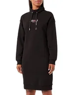 Sukienki - Armani Exchange Damska sukienka z logo Capsule Bodycon, Schwarz, L - miniaturka - grafika 1