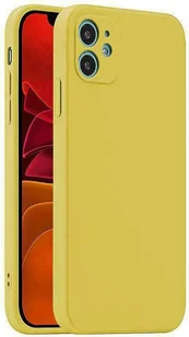 Ochronne etui na telefon komórkowy iPhone 14 Pro Max Plus, matowe, silikonowe, cienkie, na telefon komórkowy: Apple iPhone 14 Pro Max, kolor: żółty - Etui i futerały do telefonów - miniaturka - grafika 1
