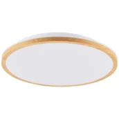 Lampy ścienne - Polux Plafon śr:38cm 24W 2600 lumenów WOODY 319012 SANICO 319012 - miniaturka - grafika 1