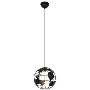 Lampa wisząca PLANETA 6862/1 BLACK Elem - Lampy sufitowe - miniaturka - grafika 1