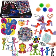 Ozdoby bożonarodzeniowe - Poppy Playtime Huggy Wuggy Kalendarz adwentowy 2022 Boże Narodzenie Blind Box 24 dni Xmas Countdown Diy Fidget Zabawki sensoryczne Prezenty dla dzieci - miniaturka - grafika 1