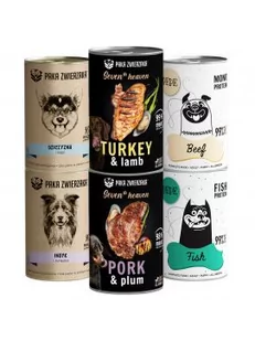 Paka zwierzaka Paka Zwierzaka Indyk i żurawina karma mokra dla psa w każdym wieku 400g - Mokra karma dla psów - miniaturka - grafika 2