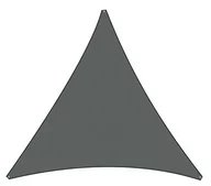 Markizy - Stylowe Dekoracje Żagiel przeciwsłoneczny ogrodowy trójkątny szary 3m - miniaturka - grafika 1