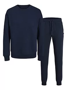 JACK & JONES Męska bluza Jjebradley Sweat Crew Pack Mp, Granatowy blezer/opakowanie: w.pants, XXL - Bluzy męskie - miniaturka - grafika 1