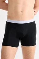 Majtki męskie - Bokserki męskie 2 pack Sloggi Men Go ABC czarne XL - miniaturka - grafika 1