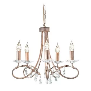 Elstead Lighting yrandol CHRISTINA srebrno-złoty 5-punktowy - Lampy sufitowe - miniaturka - grafika 1