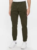 Spodnie męskie - Tommy Hilfiger Joggery Chelsea MW0MW31149 Khaki Relaxed Fit - miniaturka - grafika 1