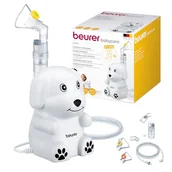 Inhalatory i akcesoria - Beurer IH 24 Kids inhalator z przyjazną dla dziecka konstrukcją do nebulizacji płynnych leków, od 6 miesięcy, wysoka wydajność nebulizacji i krótki czas inhalacji, silikonowa maska dla wrażliwej skóry - miniaturka - grafika 1