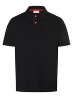 Koszulki męskie - Gant Męska koszulka polo Mężczyźni Bawełna niebieski jednolity, XL - miniaturka - grafika 1