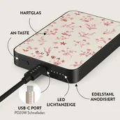 Powerbanki - BURGA Magnetic Power Bank 5,000mAh Prairie gunmetal - miniaturka - grafika 1