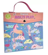 Lalki dla dziewczynek - Kraina Fantazji Wielofunkcyjna Plansza Magnetyczna 4 W 1 - miniaturka - grafika 1