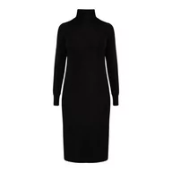 Sukienki - usha WHITE LABEL Damska sukienka z dzianiny Maxi Lynnea, czarny, XL-XXL - miniaturka - grafika 1