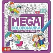 Książki edukacyjne - Zima, zima, zima. Megakolorowanka - Opracowanie zbiorowe - miniaturka - grafika 1