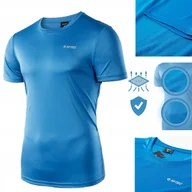 Koszulki męskie - KOSZULKA MĘSKA HI-TEC SIBIC FRENCH BLUE KOSZULKA SPORTOWA ROZMIAR XXXL - miniaturka - grafika 1